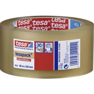 tesa pack Universal Packaging Tape 66 m x 50 mm Transparent