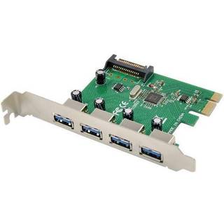 MICROCONNECT USB 3.0 4 port PCIe card