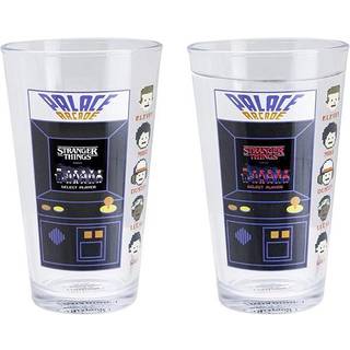 Stranger Things Drinking glass with thermo effect Arcade 400 ml