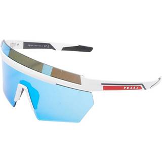 Prada Linea Rossa PS01YS AAI08R 144 Solbriller Mænd Hvid - Matte White - 144mm