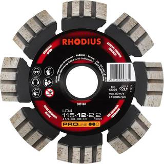 RHODIUS Diamantklinge LD 4 180 x 2,4 x 22,2 mm (303163)