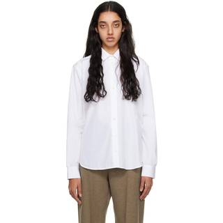 Toteme Cotton poplin shirt - white - M