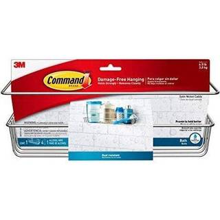 Command badehylde satineret nikkel BATH31, 3M 7100225360