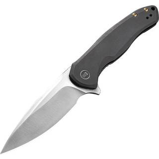 Kitefin foldekniv, black titanium