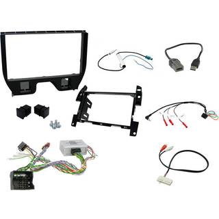 Installationskit Citroen DS3, C3 2009- med PDC Audio, USB & AUX