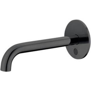 QTOO d line Sensor, berøringsfri armatur vægmonteret - poleret charcoal (sort)