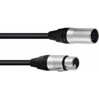 PSSO DMX cable XLR 5pin 5m bk Neutrik TILBUD NU løftdenløsem kabel løft løse den