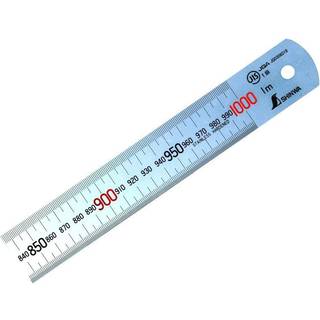 Shinwa stållineal 1000 x 35 x 1,5 mm H101F