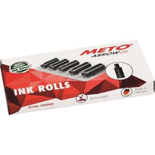 Meto blækruller til Arrow M Prispistol, 9505908, 5stk (Udsalg få stk)