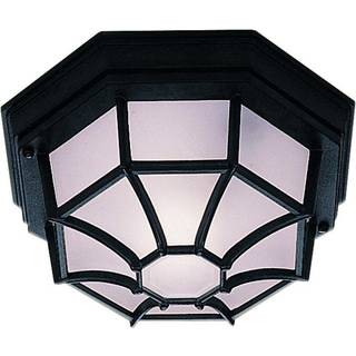 Vermont udendørs loftlampe, sort