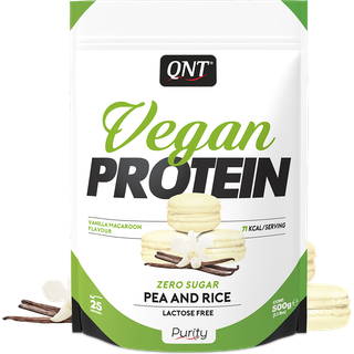 QNT VEGAN PROTEIN 500 g -Red Fruit Party