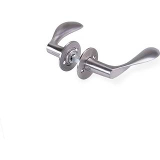 Arne Jacobsen dørhåndtag - AJ97 dørgreb i børstet rustfrit stål, lille model • d line