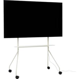 Pedestal Moon Pro TV Stander Pearl