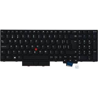 Lenovo - notebook replacement keyboard - with Trackpoint UltraNav - Swiss - Bærbar tastatur - til udskiftning - Schweizisk - Sort