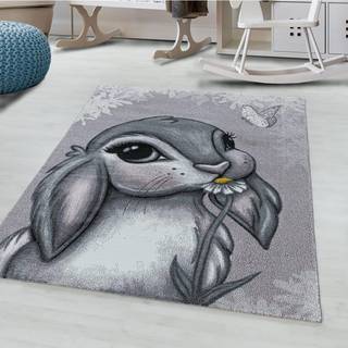 Funny Børnetæppe - Pink - 160X160 cm (Rundt)