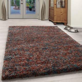 Enjoy Shaggy Tæppeløber Plettet - Terra - 80x250 (Løber)