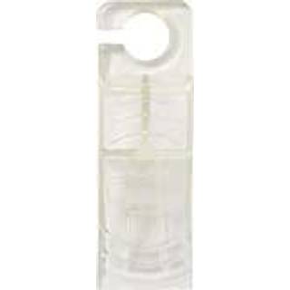Abus LUCA dørstopper, transparent