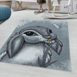 Funny Børnetæppe - Blå - 160X230 cm