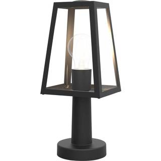 LUTEC FIA udendørs bedlampe, 1 lyskilde, H33,8 cm, E27, IP54, sort
