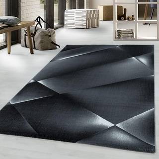 Costa 3527 tæppe - Sort - 80X150