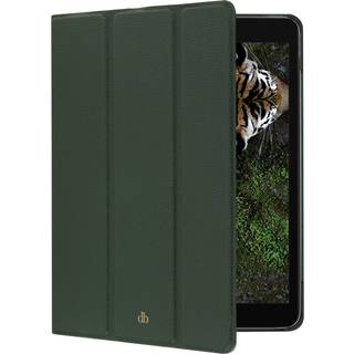 iPad 11" (2025) / iPad 10.9" (2024/2022) dbramante1928 Milan Ægte Læder Tri-fold Cover - Grøn