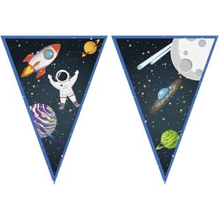 Rocket Space vimpelguirlande