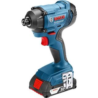BOSCH GDR 180-LI Slagskruetrækker Li-Ion, 160Nm + Kuffert +2x batterier 18V, 2Ah + Lader