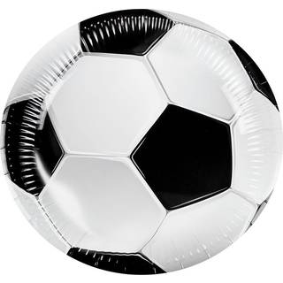 Fodbold tallerkner, 23 cm