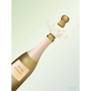 Sip Sip Hooray - Minikort fra ViSSEVASSE