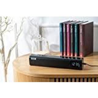 Multifunktionel Bluetooth Soundbar med Ur og Alarm