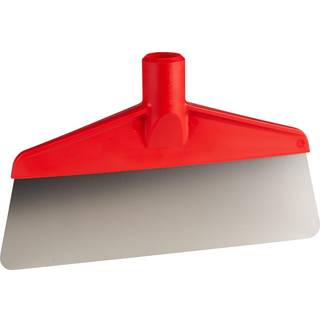 Vikan Gulvskraber PP/rustfrit stål 26cm fleksibelt enkeltblad rød