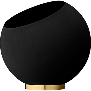 AYTM Globe urtepotte, Ø 60 cm, sort, aluminium, stål