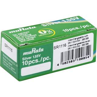Murata 248390 Knapcellebatteri 10 stk