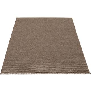 Pappelina, Mono tæppe 140x200 cm dark brown / dark linen