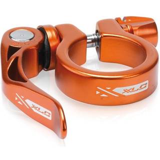 XLC sadelklampe orange med Quick Release - Størrelse 34,9 mm