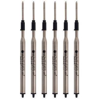 Monteverde Medium Ballpoint Refill til Lamy Ballpoint Pens 6/Pack Black (L133BK)