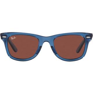 Ray-Ban RB2140F Asian Fit 6587C5 52 Solbriller Mænd Blue - Transparent Blue - 52mm