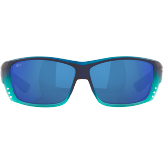 Costa Del Mar 6S9024 Cat Cay Polarized AT 73 OBMP 60 Solbriller Mænd Blue - Green - 60mm