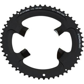 Drev Stronglight Ø110 mm BCD (Shimano Asymmetric) 2x11-Speed R8000 Alu 52T sort