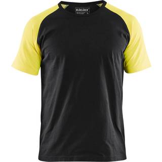 Blåkläder 3515 T-shirt / T-shirt - 2XL - Sort/High Vis Gul