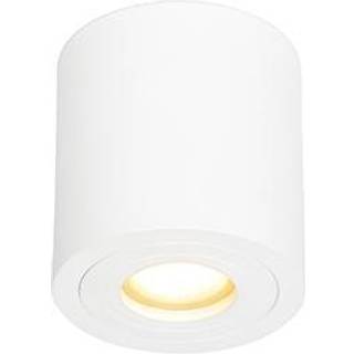 Moderne rund badeværelsesspotlight hvid - Capa