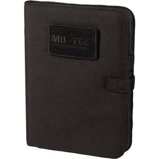 Mil-Tec Notesbog med cover Medium Sort - One Size