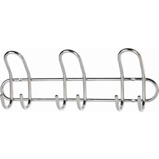 Millex Classic knagerække, stor, 3 knager, 40 cm, krom