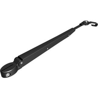 Viskerarm båd Roca Wiper Arm Adjustable Tip, med justerbart hoved (± 40°), til W10 / W12 / W38L, sortlakeret, 454 - 591 mm (18" - 23.3")