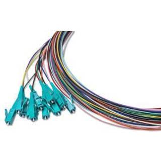 Pigtail OM3 50/125 2m LC/PC-NC 12 forskellige farver 900