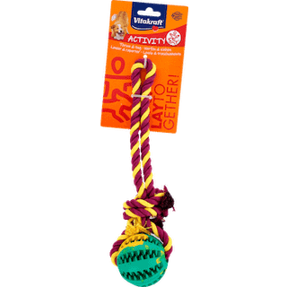 Vitakraft Denta Fun bold på reb, 24cm