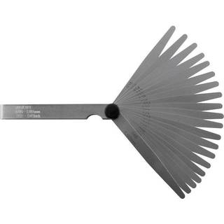 Søgerblade 0,03-1,00 mm (22 blade) 100 mm med konisk afrunding og 13 mm bredde