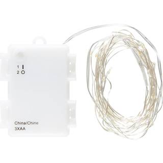 Ib Laursen - Lyskæde wire string m/40 LED lys