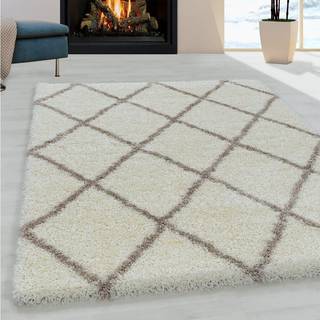 Alvor tæppe - Creme - 80X80 (Rundt)