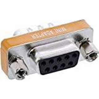 Null modem adapter - 9pin hun til 9pin